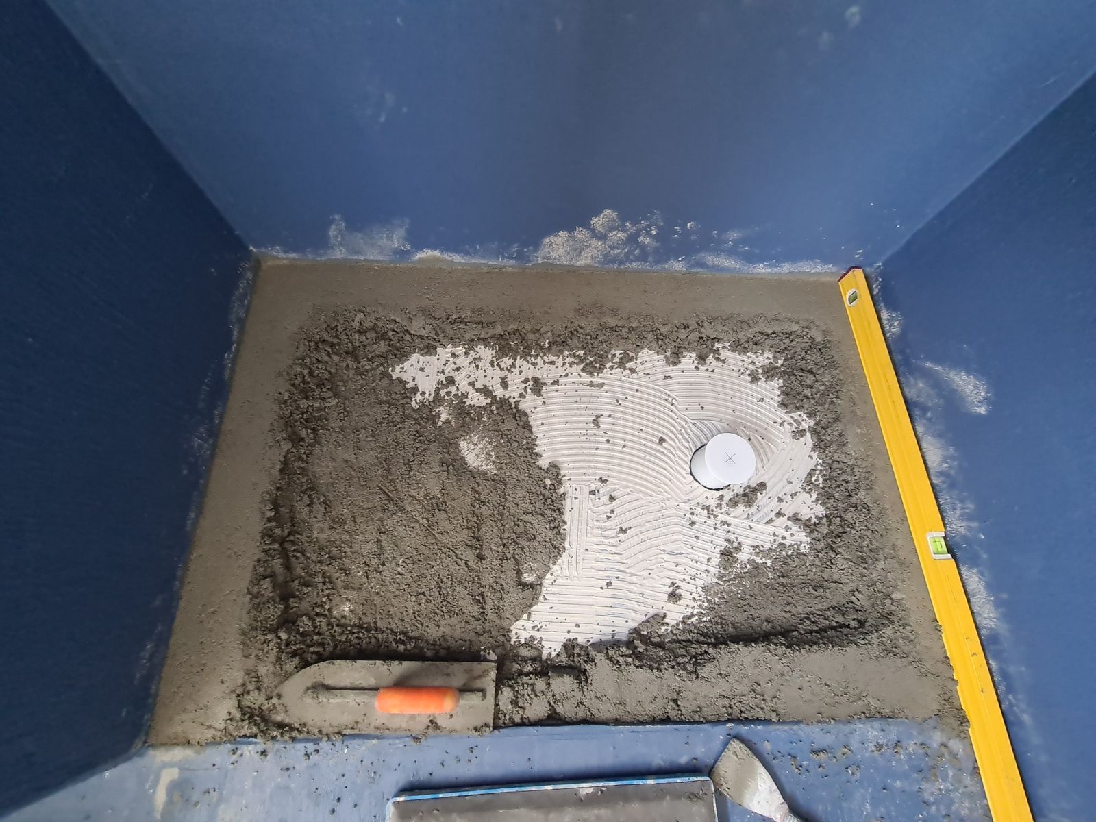 Forming the Correct Falls for Water Drainage